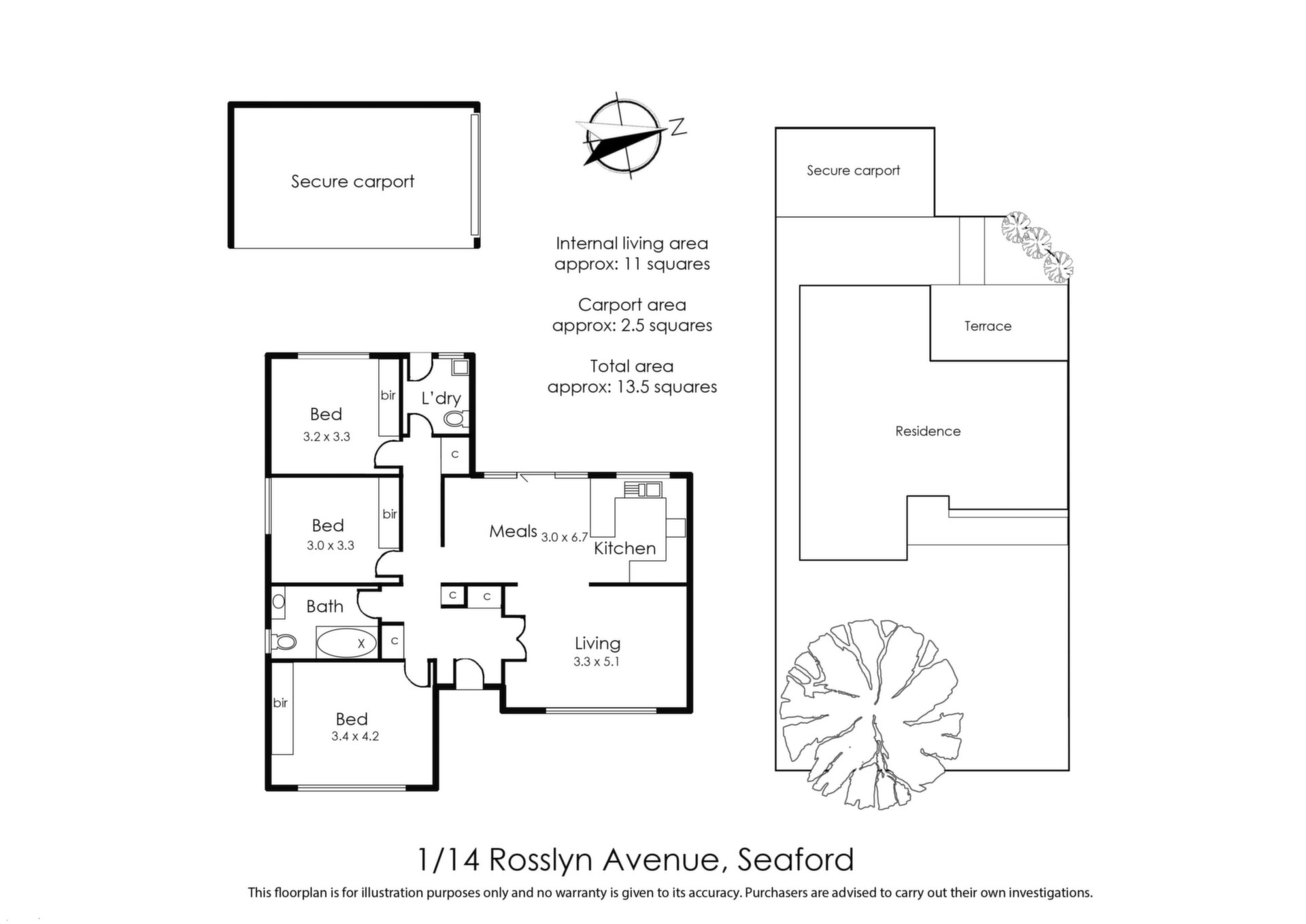 1/14 Rosslyn Avenue, Seaford Leased by Abode Peninsula - image 1